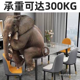 COA岩板餐桌轻奢现代简约家椅用小餐户型方形厅饭桌大理石餐桌长