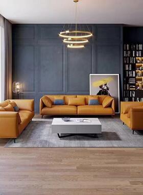 WEJ轻奢大理茶几电视柜合简约现石板代黑白灰色客厅岩茶几组电视