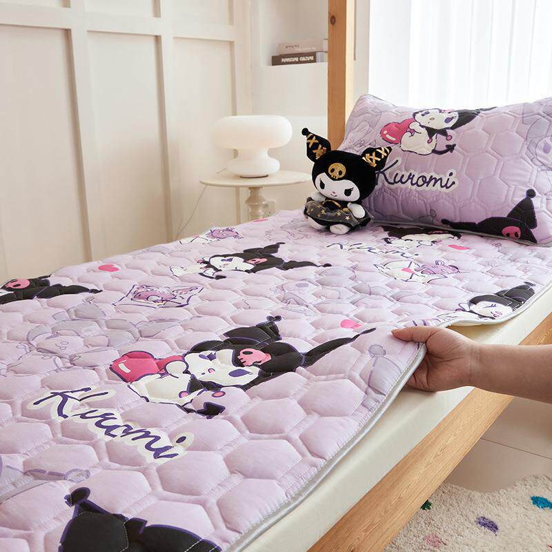 A类纯棉库洛床垫褥子软垫家用卧室薄款床护单垫学生宿舍人ONW米垫