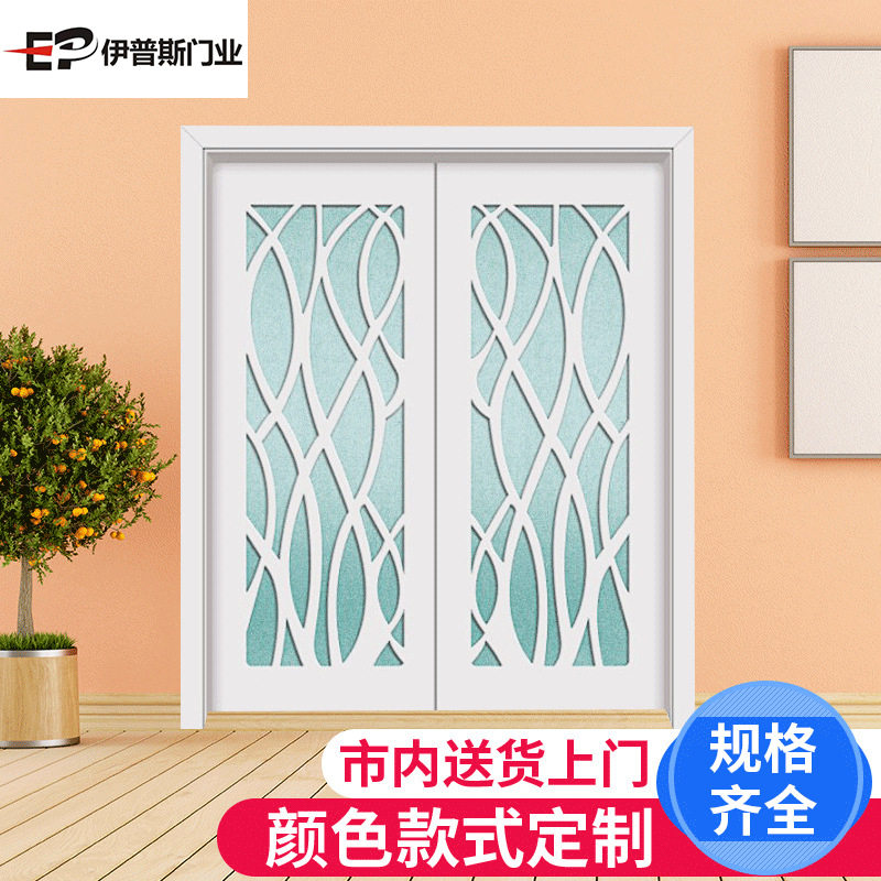 白色豪华烤漆门 现代阳台手动推拉门 现代简约时尚重型推拉门