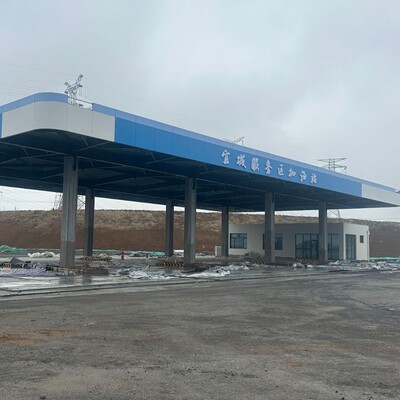 承接加油站罩棚、钢结构、全套设备、加油站整体设备