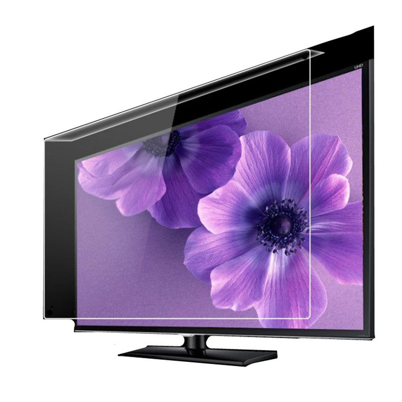 49 55 60 65寸曲面电视机保护罩曲面屏幕免贴防小孩撞击防爆高清