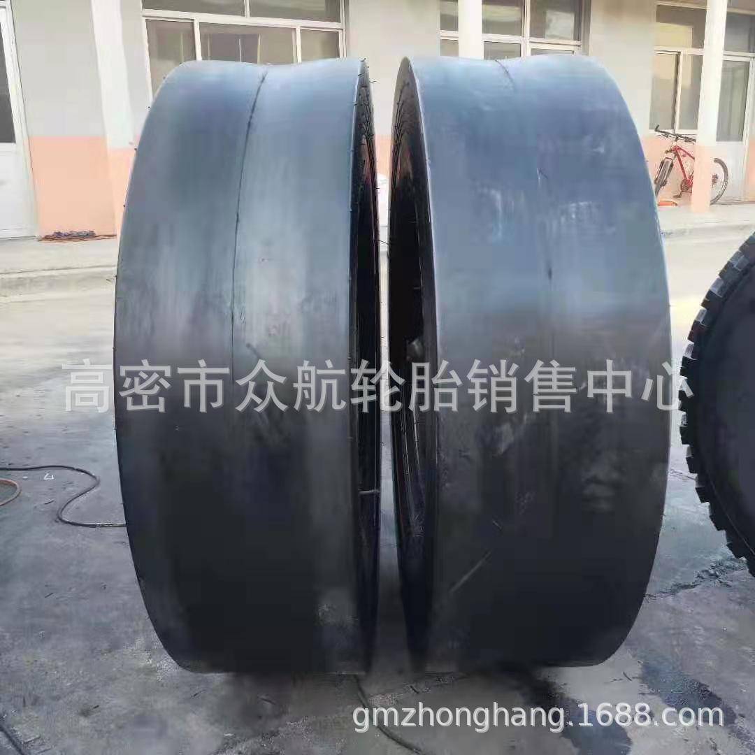 光面平板 胶轮压路机轮胎900-20 11.00-20 13/80-20 14/70-20轮胎