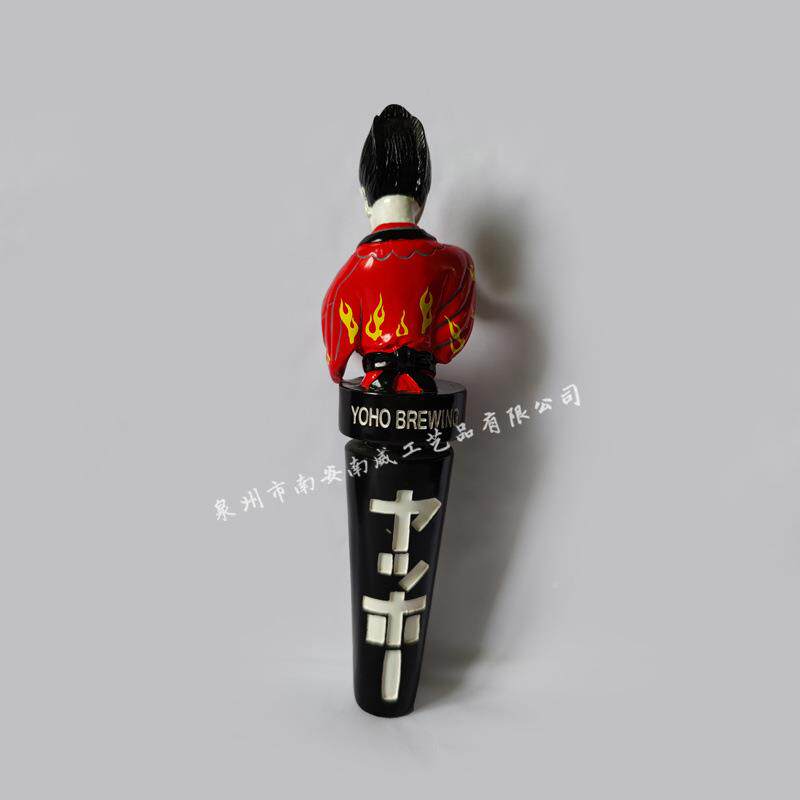 啤酒柄手把树脂手柄啤酒机ZHU龙头手工树脂艺品