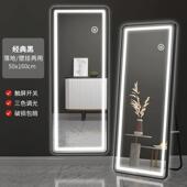 全身镜式 地镜落试镜穿穿衣衣镜落地家用带灯衣拍JMM照触摸屏其他