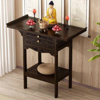 台香桌供奉新中式桌香案XUH玄关台家用玄供关桌火端景玄关柜中堂