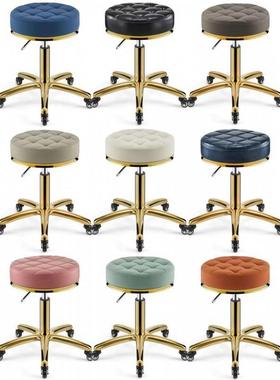 凳吧椅旋转QQU美发大酒凳工家用凳升降圆子吧台凳靠背电脑椅