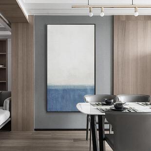 画意式极简抽象玄关奢装饰画大气竖KTT过道走廊壁简约轻客厅挂版