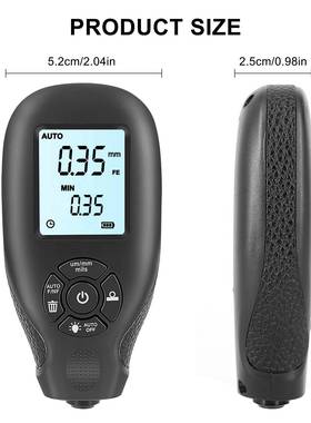 HW-3膜00涂层测厚仪漆膜仪漆油粉层IIY测厚仪干膜厚仪铁吕双基