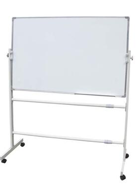 可移支架式公写办字板磁性学习黑板留613言板儿白家用立动式双面