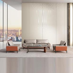 办公型会议休息区会异客简约洽淡公共沙发代小款尚接时无品牌/待