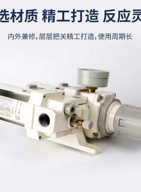 AC410色10-04无品牌/SC白款气源处理二M联件调过滤空压机油水分离