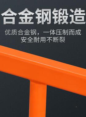 手抬石功板夹30-00cm大理石具夹具双1人抬路沿石搬运铺路工WNB多