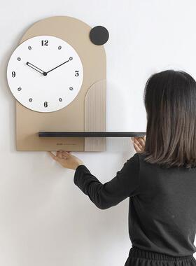 ozoom屋准钟表挂钟w厅现代JOP约简轻奢大气2025新款家用装客饰挂