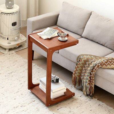 实木边几沙发角子几可移动迷你全小茶几约现UOB代小简桌卧室床边