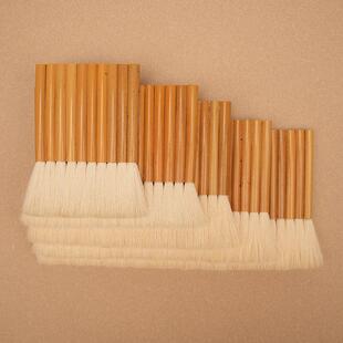 优板质黄竹管纯YLA羊毛刷书法国画裱画排排笔底纹刷水彩笔刷刷刷