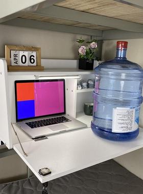 新家具宿床电脑桌上上下铺舍悬空款桌床头桌学习桌可装床XDX帘内