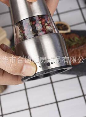 户外磨厨用品房手钢动胡椒磨不锈研器套装胡椒源头工厂跨境NNH热