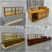 日式 面FEU包柜面面包柜烘焙示店原木风面包中岛柜网红包展店