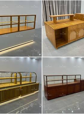 日式面FEU包柜面面包柜烘焙示店原木风面包中岛柜网红包展店