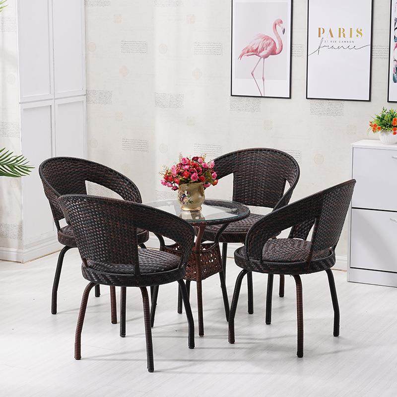 藤椅三件套单人阳台小茶几户外现庭GE-转椅室代简约桌椅组合院卧,商业/办公家具,商用藤编家具,淘宝优惠券,粉丝福利购,淘宝优惠卷