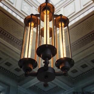 工917厂销售美式乡村复头古工业风创意餐厅恶吧台卧室铁艺魔四岛