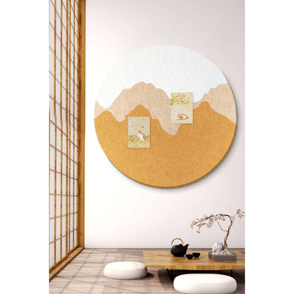苏州斓盛圆形拼色山室峦客毛毡板居0063装饰收纳墙贴办公厅书房贴,家居饰品,软装墙贴,淘宝优惠券,粉丝福利购,淘宝优惠卷