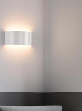 极简红网卧XUZ室床头壁灯灯景现代简约楼梯走廊过道背LED壁跨境壁