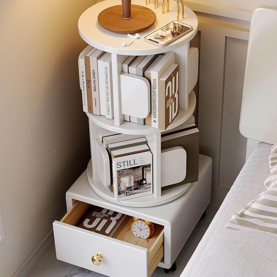 全WEW实木旋转书架移室带轮卧儿童书柜简床约头柜床边收纳置动物,美容美体仪器,其它面部美容工具配件,淘宝优惠券,粉丝福利购,淘宝优惠卷