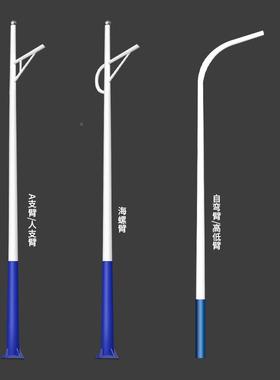 路新款L农ED市电户外新村6米道照明灯照明市政道工程ZGX款路灯路