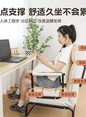 人折叠办16446公室午休椅可躺可坐两用椅出租单人沙发椅屋折式单