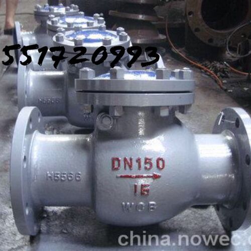 H44H-16C铸钢法兰止回阀 铸钢旋起式止回阀  单向阀 DN25 40 50