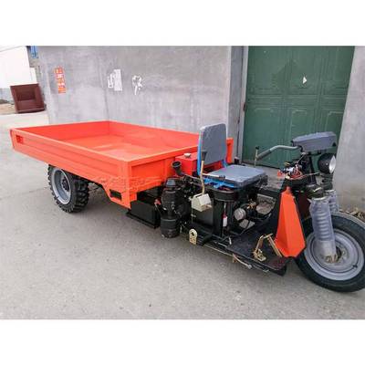 建筑工程用柴油三马子 ST8-20型沙土三轮装运车 农用拉粮车