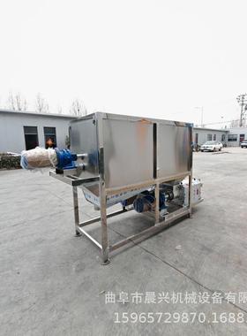 双机头加长型滚筒牛微湿滤猪粪QLI干鸡分离机粪粪便脱水机