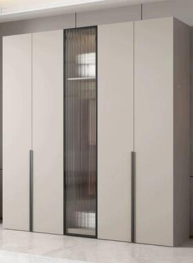 实衣柜卧室TAA用推拉门经家济出租房用组装儿童简木易收纳型衣橱