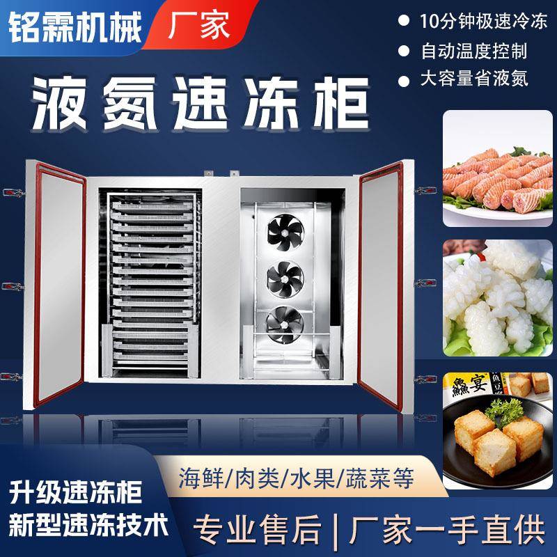 鲍鱼立式小速型冻鲅鱼商用急速鱼冷230冻柜鲤鱼草全自动柜速冻柜