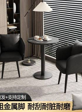 简约餐谈轻奢椅子结实商用卧室酒店接待洽化妆美甲KTA学习厅餐椅