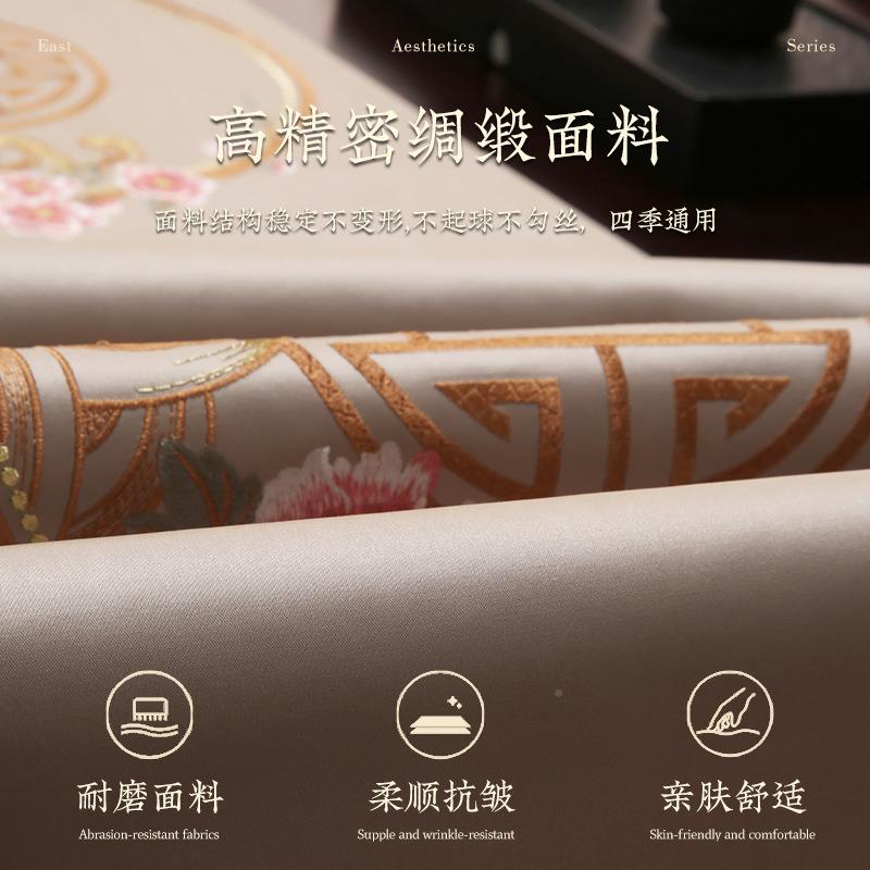 端式靠山靠枕中国高风刺绣元宝枕罗中汉床靠背垫实木子抱椅天姿国