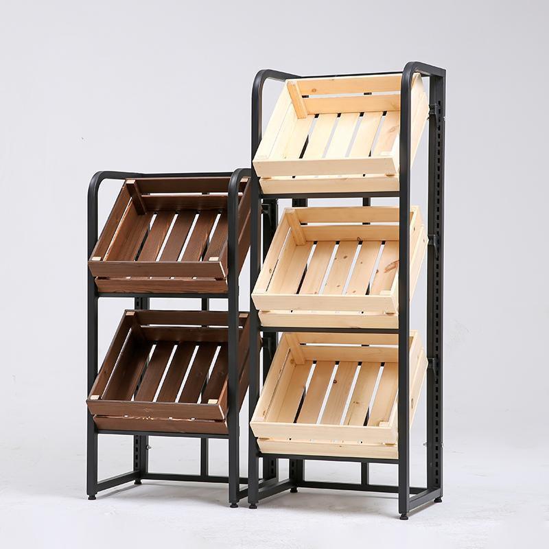 水蔬果多层货架家用厨多三层菜置物架TIB商用架餐厅功能陈列房收