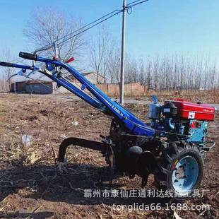 手扶拖绞磨机通利达03机8T柴油机动绞导磨拉手扶式拉揽机地揽线牵