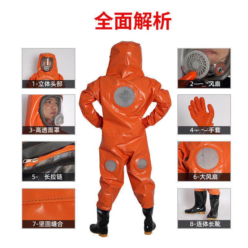 全封闭式防蜂服加厚带连风马扇散热套连体蜂VHI服体蜂衣全现货