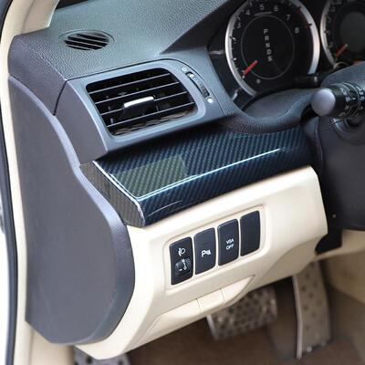 跨境舵讴歌0-改139老款思铂ILI睿扶手内右饰装桃木方向盘碳纤装饰