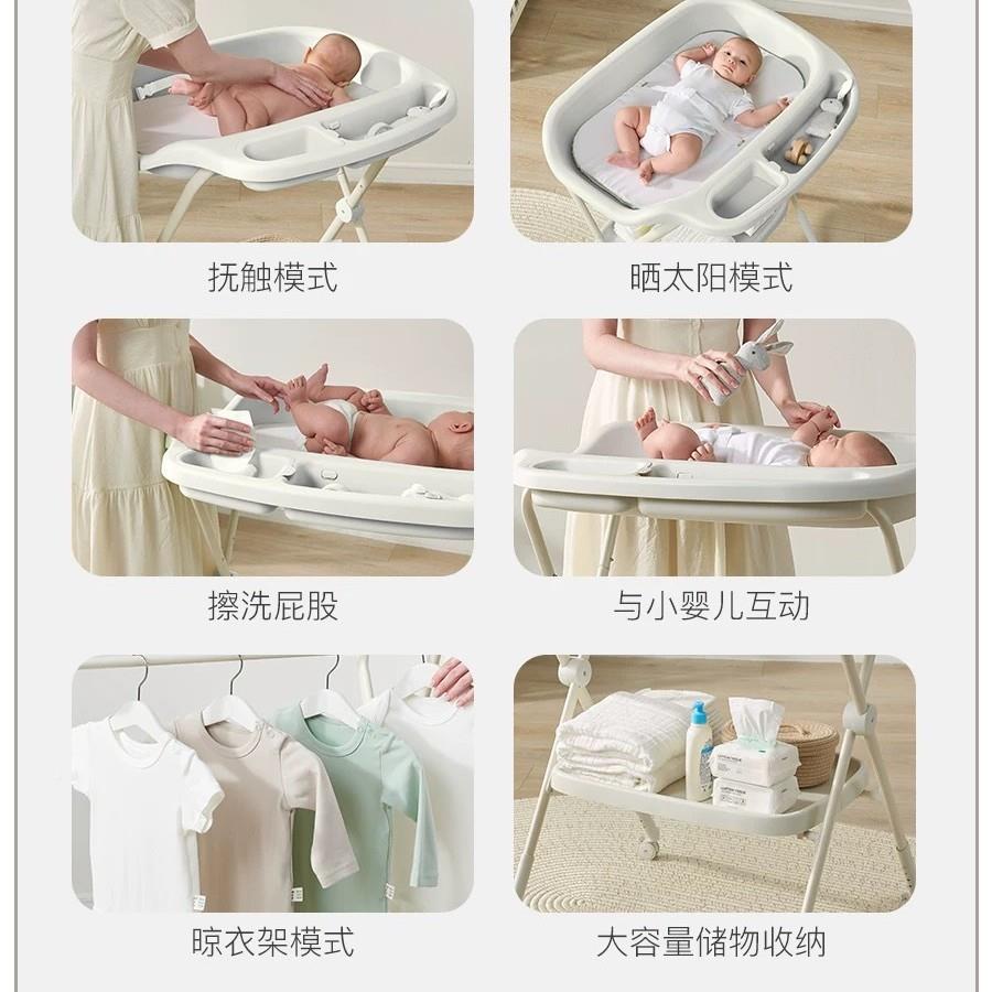 婴儿尿抚布台新生儿护理宝洗漱台触台便台LFF携可折宝叠