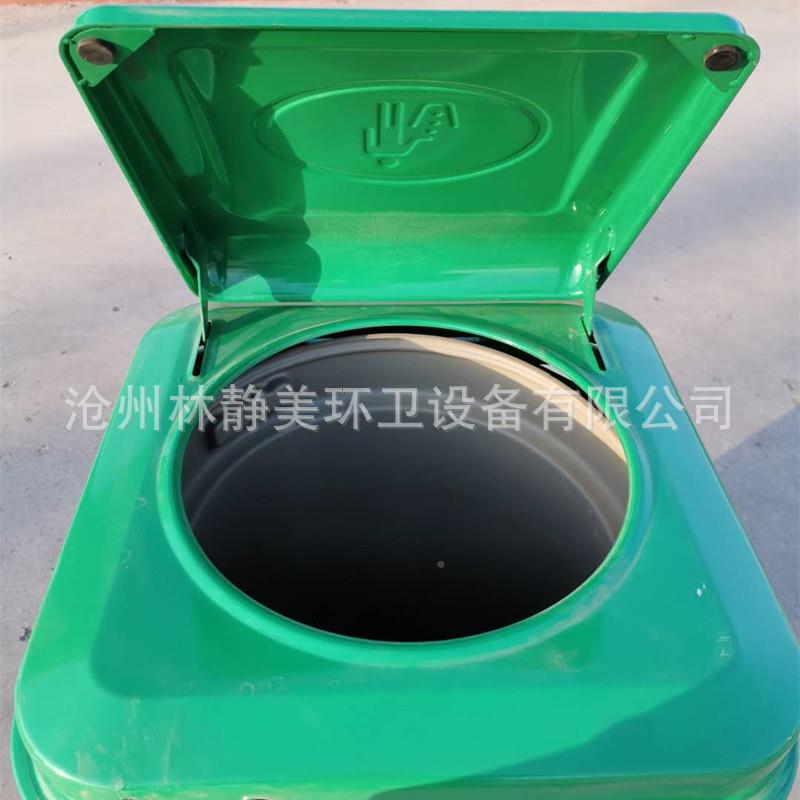 地埋垃圾桶脚踏地埋式DM-01垃圾圾桶分类垃桶金属垃圾桶脚踩垃圾