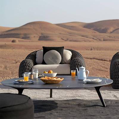 户外沙发组合酒店客厅露GUP园天乡村民宿别编墅庭院花休闲鸟藤巢