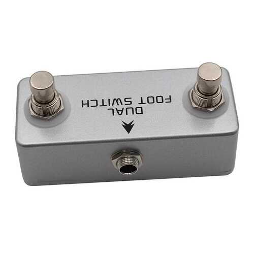 MOSKYAUDIO DUAL FOOT SWITCH 带锁 乐器音响通道选择开关