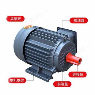 全铜三相8级异步电动机YE2225S 18.5w设备电机矿用电机