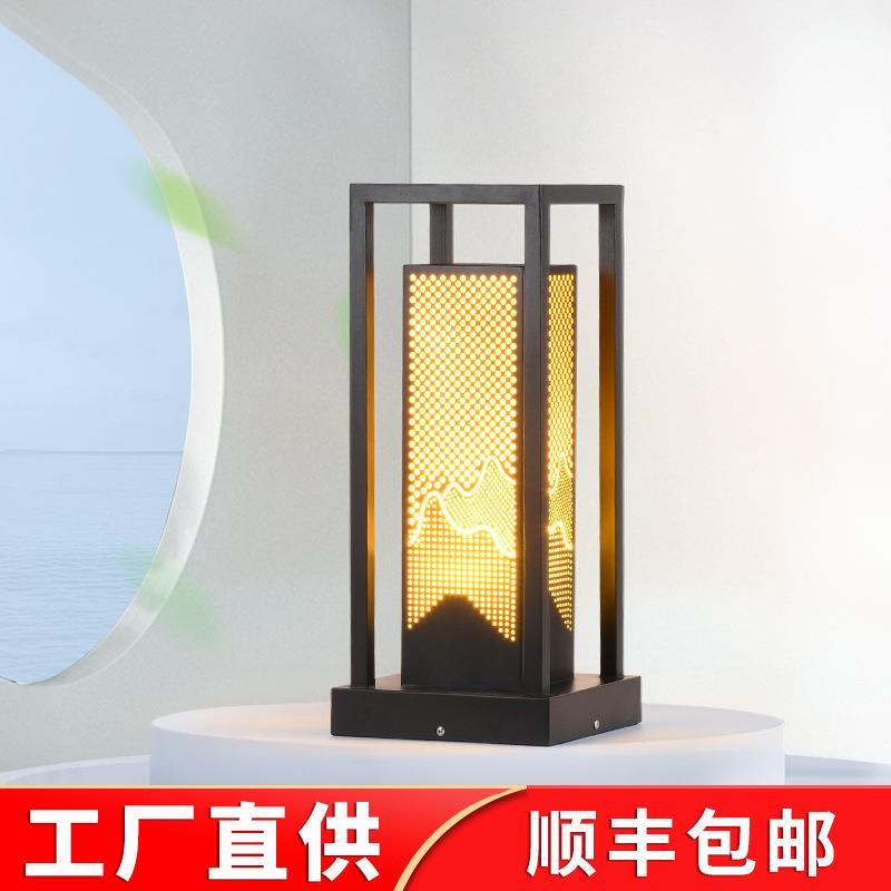 新中式草坪灯草地灯led户外防水别墅花园灯个性特色景观灯庭院灯