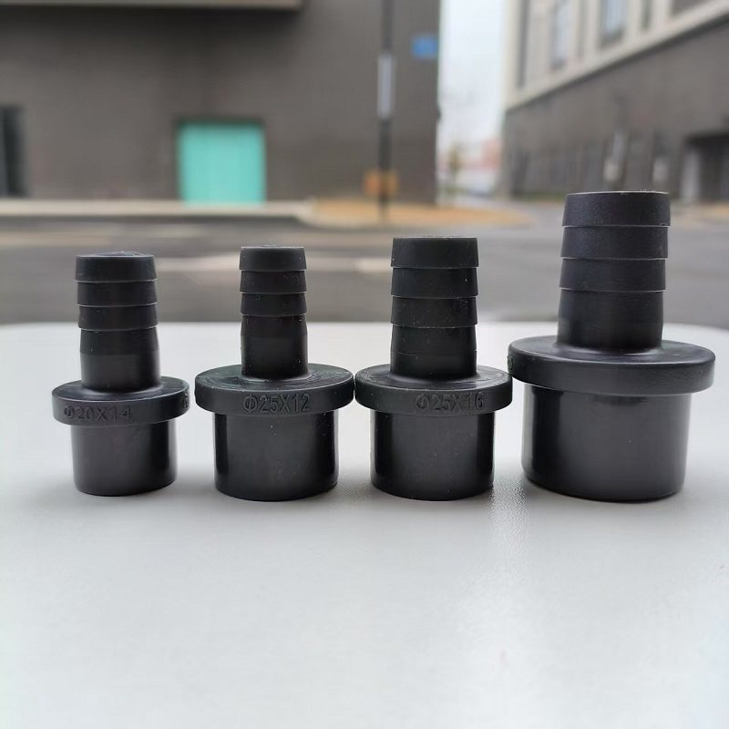 UPVC宝塔接头 胶水粘水管变径插口塑料4分6分 硬管转软管宝塔接头