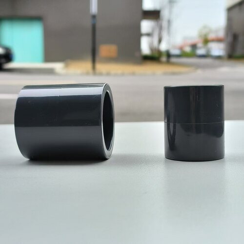 两通UPVC快速直接水管接头对接器